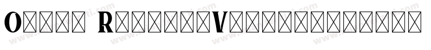 Overt RegularVersion字体转换
